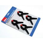 4 pce 3.25" 85mm Spring Clamp Set