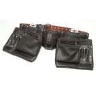 HD Leather Double Tool Belt Oil Tanned