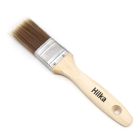 1 1/2" Wooden Synthetic Bristle Paint Brushes