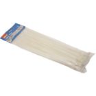 50 7.2mm x 300mm Cable Ties White