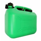 10L Green Plastic Fuel Can