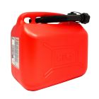 10L Red Plastic Fuel Can