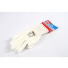 Medium 9" White PU Work Gloves