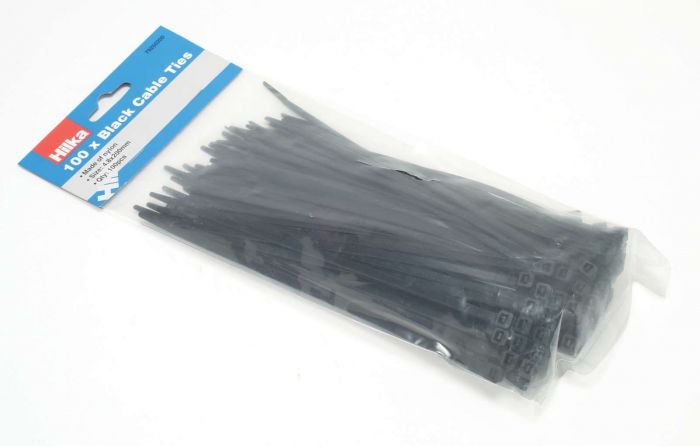 End of Line Stock GOING  CHEAP 200mm x 4.8mm Cable Ties GREY Pack of 50 