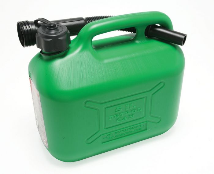 Green Hilka Tools 84809510 10L Plastic Fuel Can 