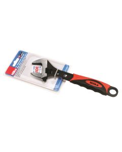 10" (250mm) Wide Jaw (35mm) Soft Grip Adjustable Wrench