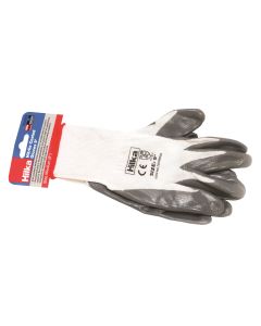 Medium 9" Nitrile Coated Work Gloves