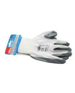 Large 10" Nitrile Coated Work Gloves