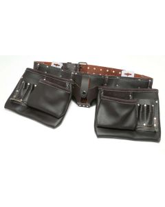 HD Leather Double Tool Belt Oil Tanned
