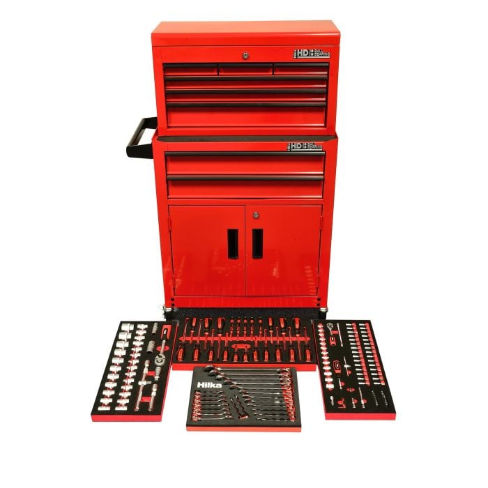 152 pce EVA Kit in 8 Drawer Chest & Trolley – Hilka Tools