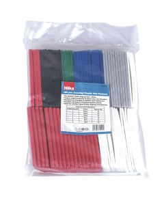 100 pce Assorted Plastic Flat Packers