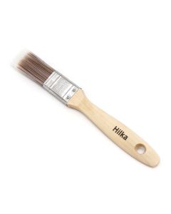 1" Wooden Synthetic Bristle Paint Brushes