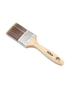 2 1/2" Wooden Synthetic Bristle Paint Brushes
